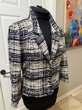 CHANEL ICONIC TWEED JACKET